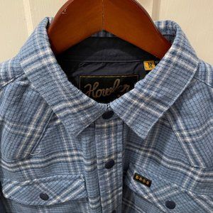 Howler Brothers Stockman Stretch Snapshirt - Ocean Blue - Medium